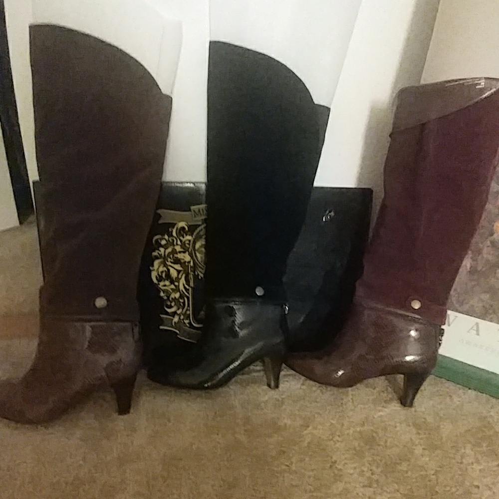 Leather and Suede Boots